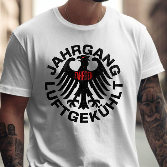 Jahrgang Luftgekühlt Fahren T-Shirt