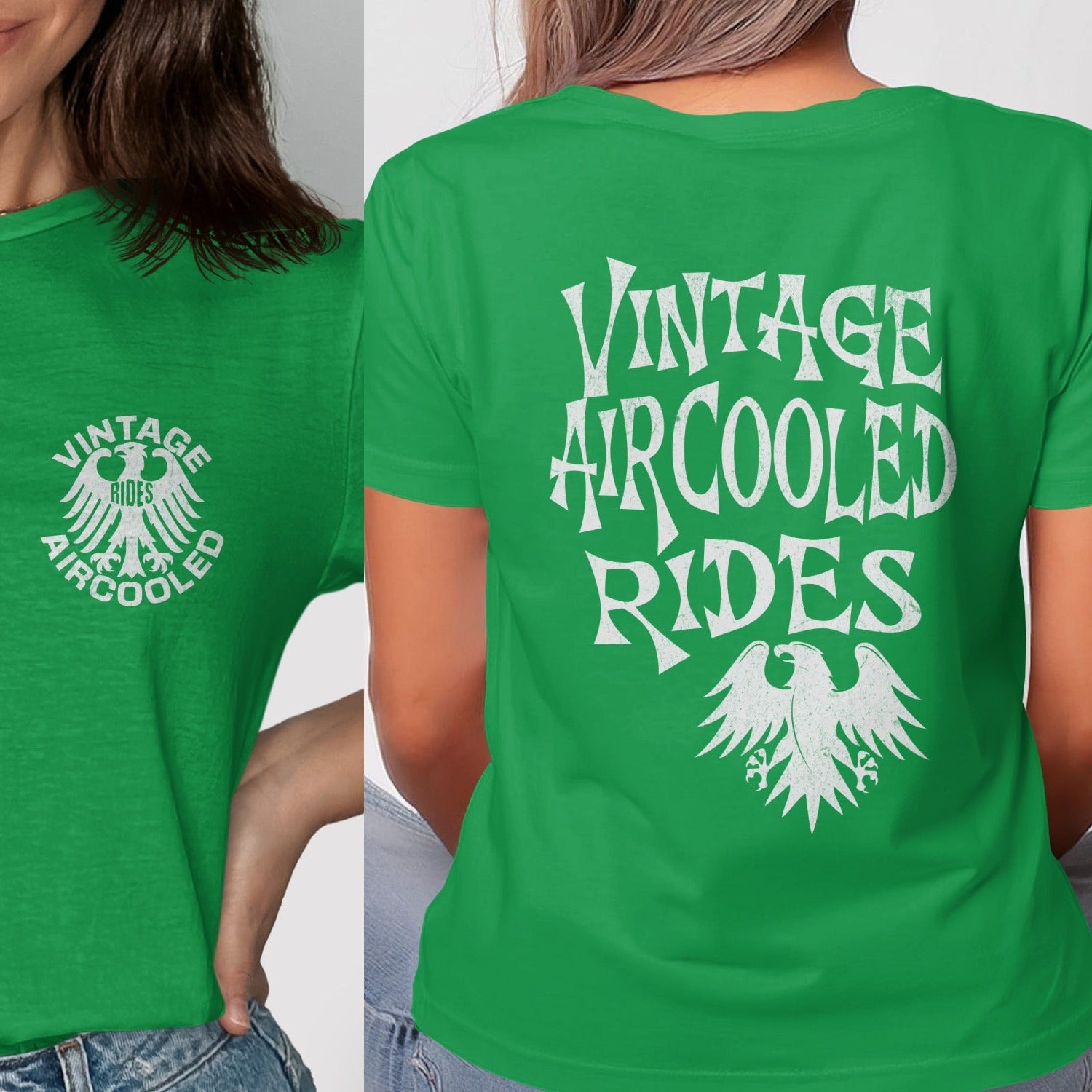 Vintage Aircooled Rides Graphic Fashion T-Shirt product type