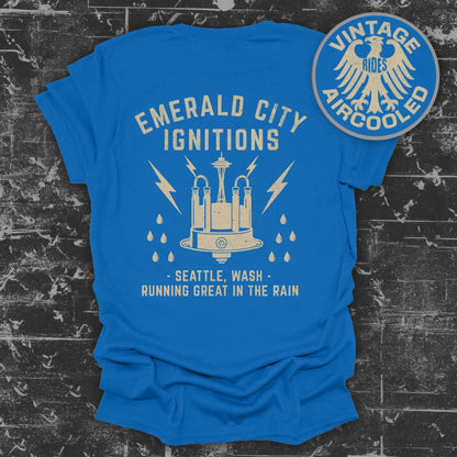 Emerald City Ignitions Seattle Wash Running Great T-shirt