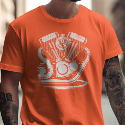 Vintage Engine Design Graphic Men's T-Shirt product