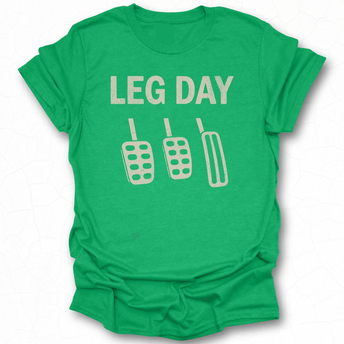Fun Leg Day Graphic Casual Wear T-shirt for Gym Fans