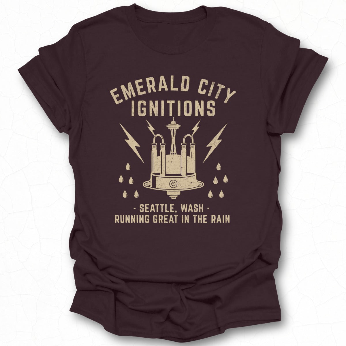 Emerald City Ignitions Seattle Wash Rain T-shirt