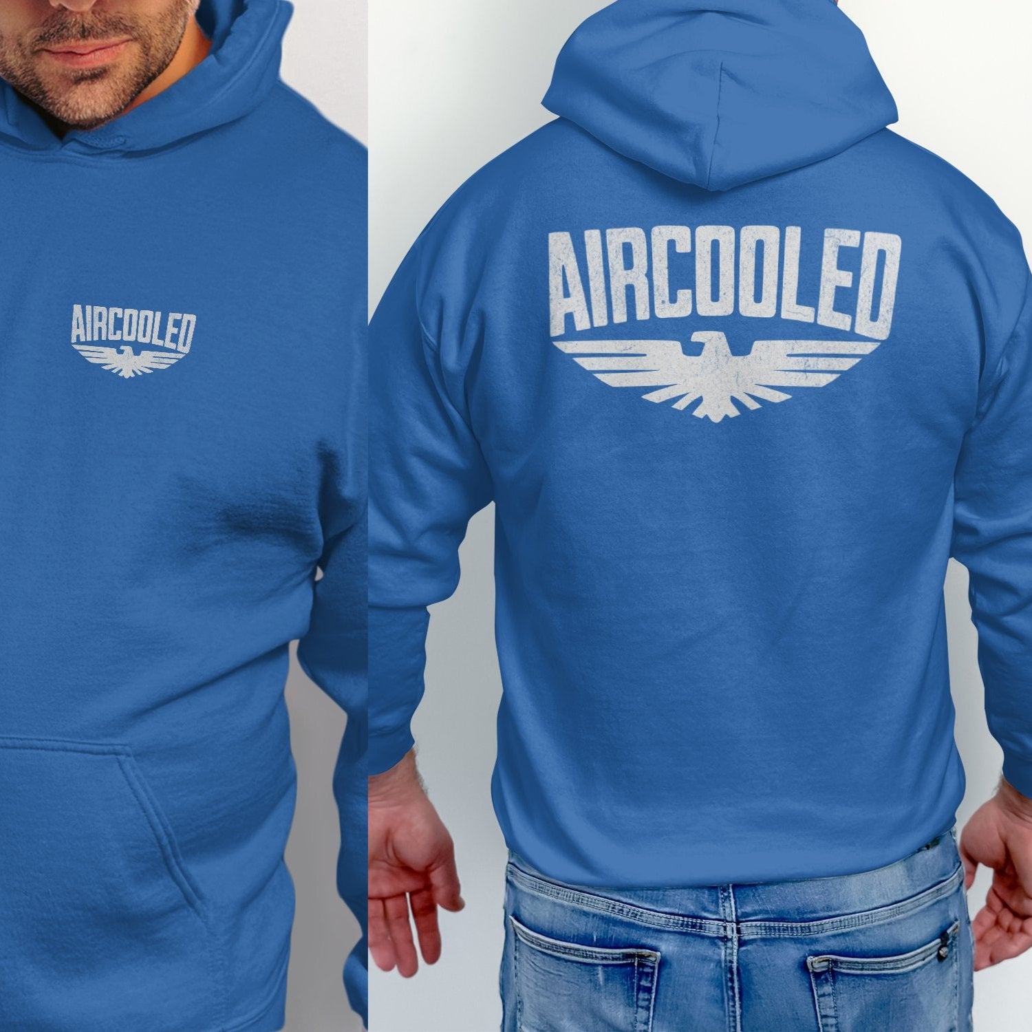 Aircooled Graphic Print Hooded Sweatshirt product type