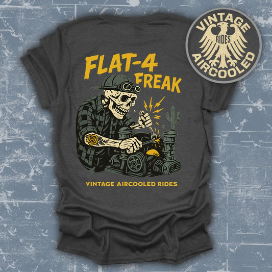 Skull Mechanic Vintage Rides Graphic T-Shirt product