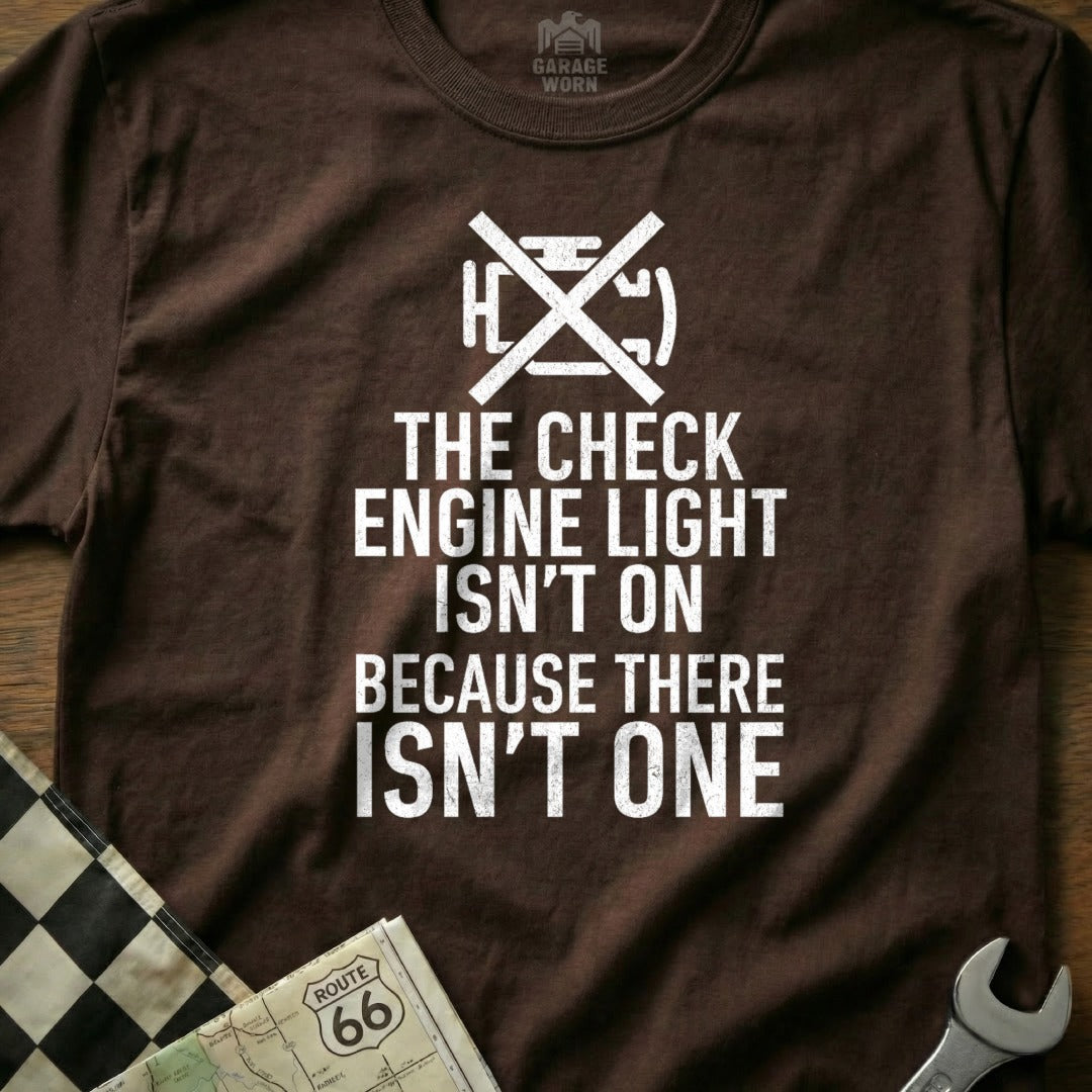 The Check Engine Light Isn't On Because There Tee