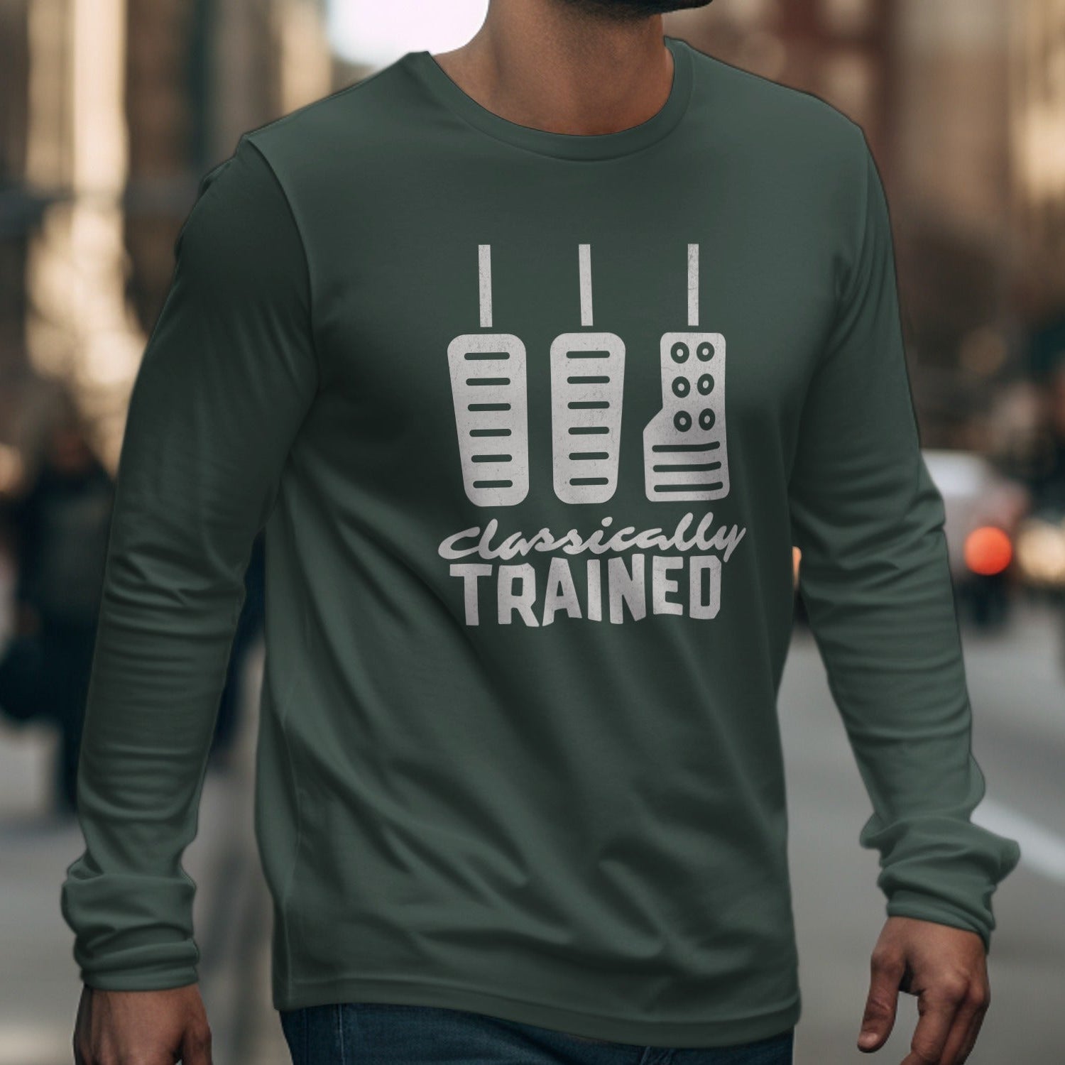 Classically Trained Long Sleeve Tee Shirt