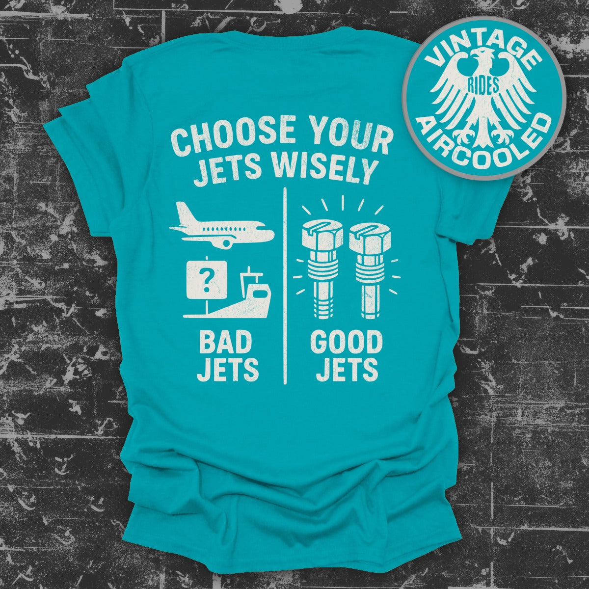 Choose Your Jets Wisely Vintage Aircooled Shirt product