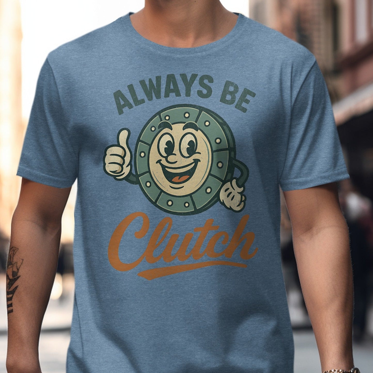 Always Be Clutch Vintage Graphic T-Shirt product