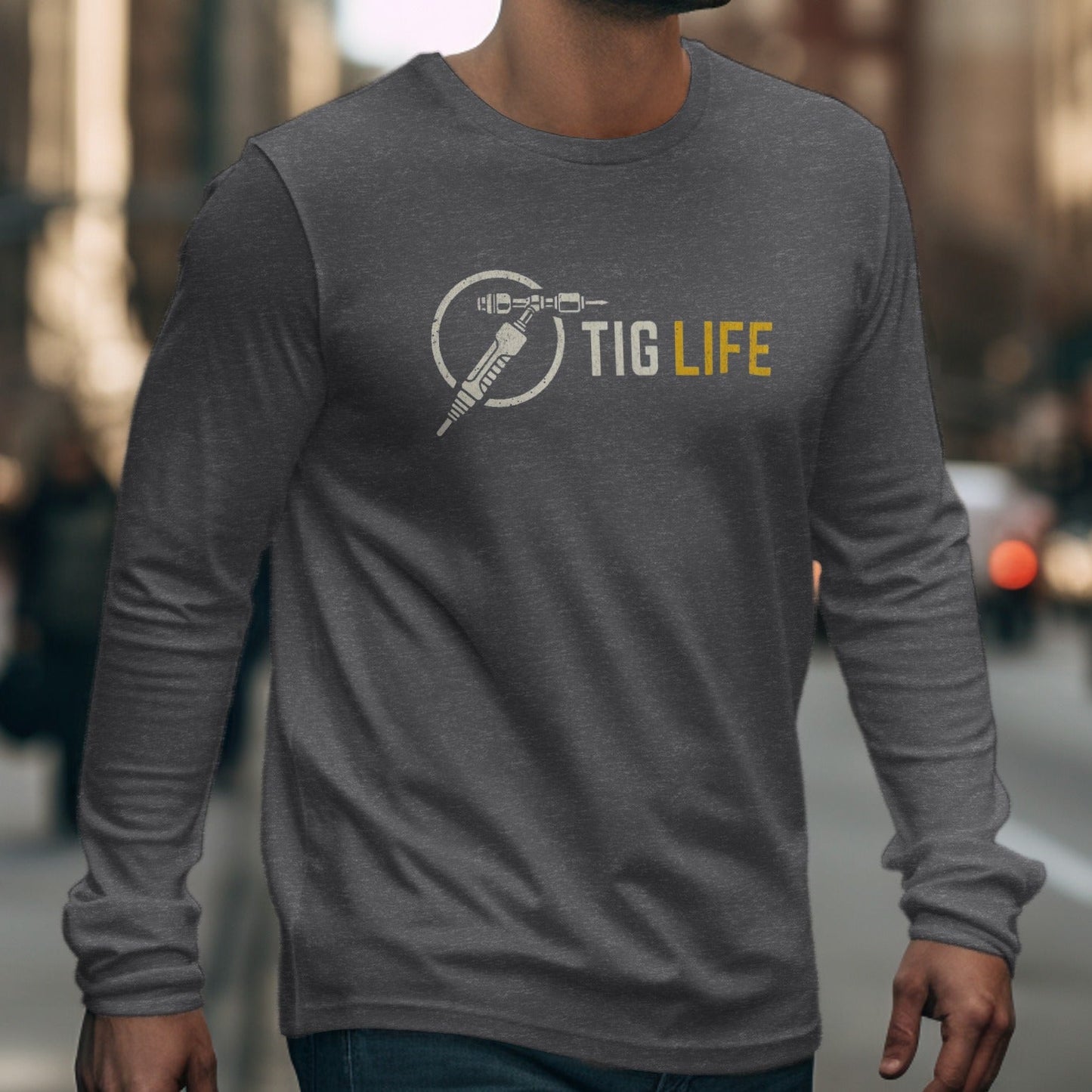 TIG LIFE Long Sleeve Shirt Welding Enthusiast Product
