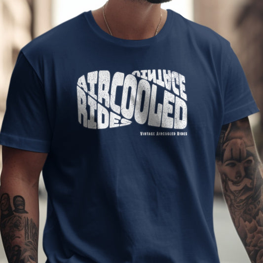 Vintage Aircooled Rides Graphic Tee Shirt product
