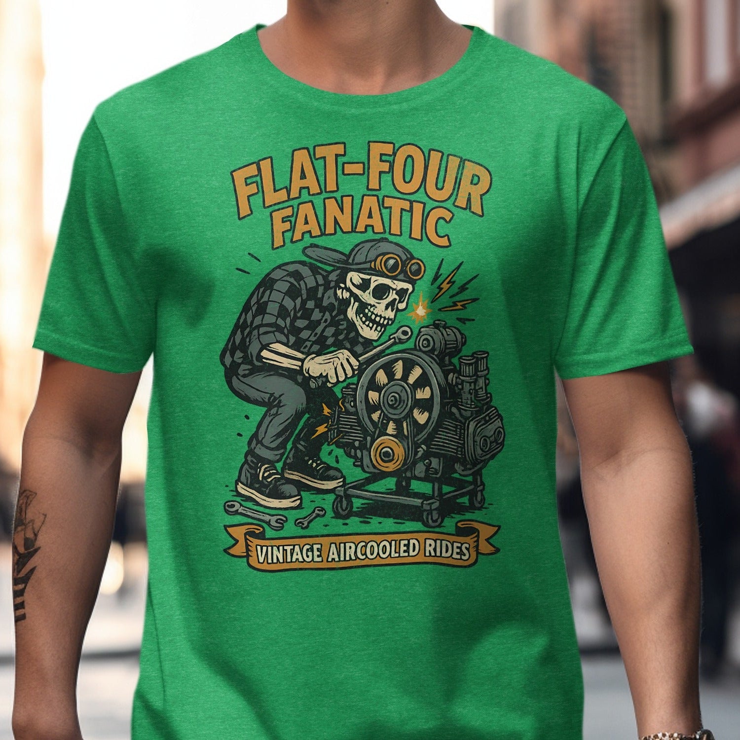 Flat Four Fanatic Vintage Aircooled Rides T-shirt product type