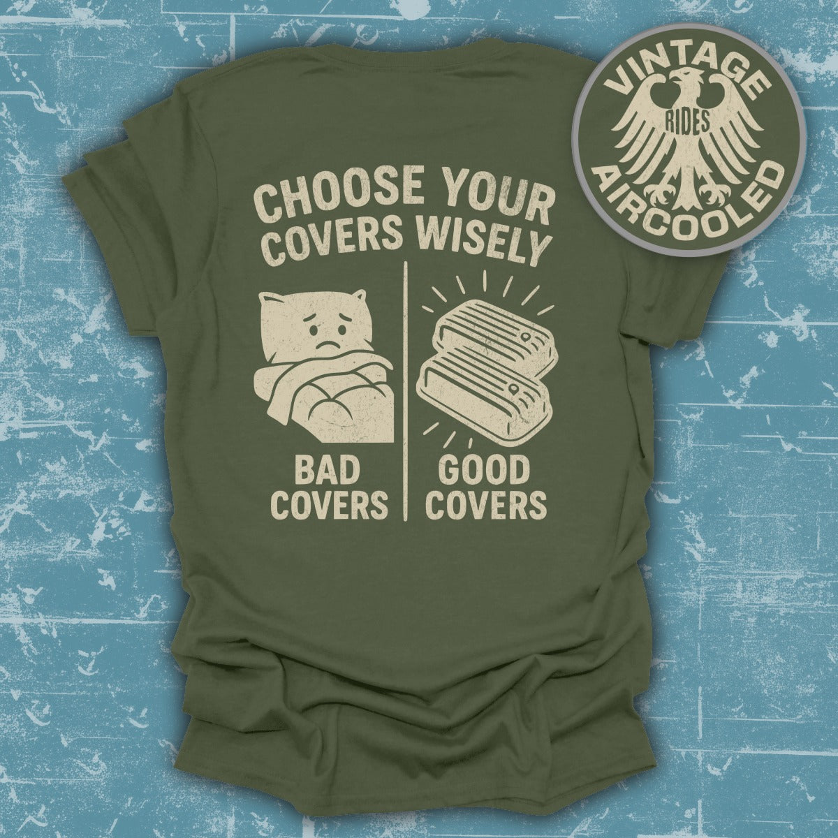 Choose Your Covers Wisely Vintage Rides product