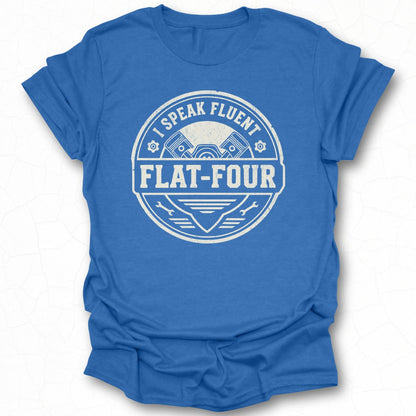 I Speak Fluent Flat-Four Graphic Tee product