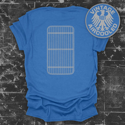 Vintage Rides Aircooled Design Blue T-Shirt product