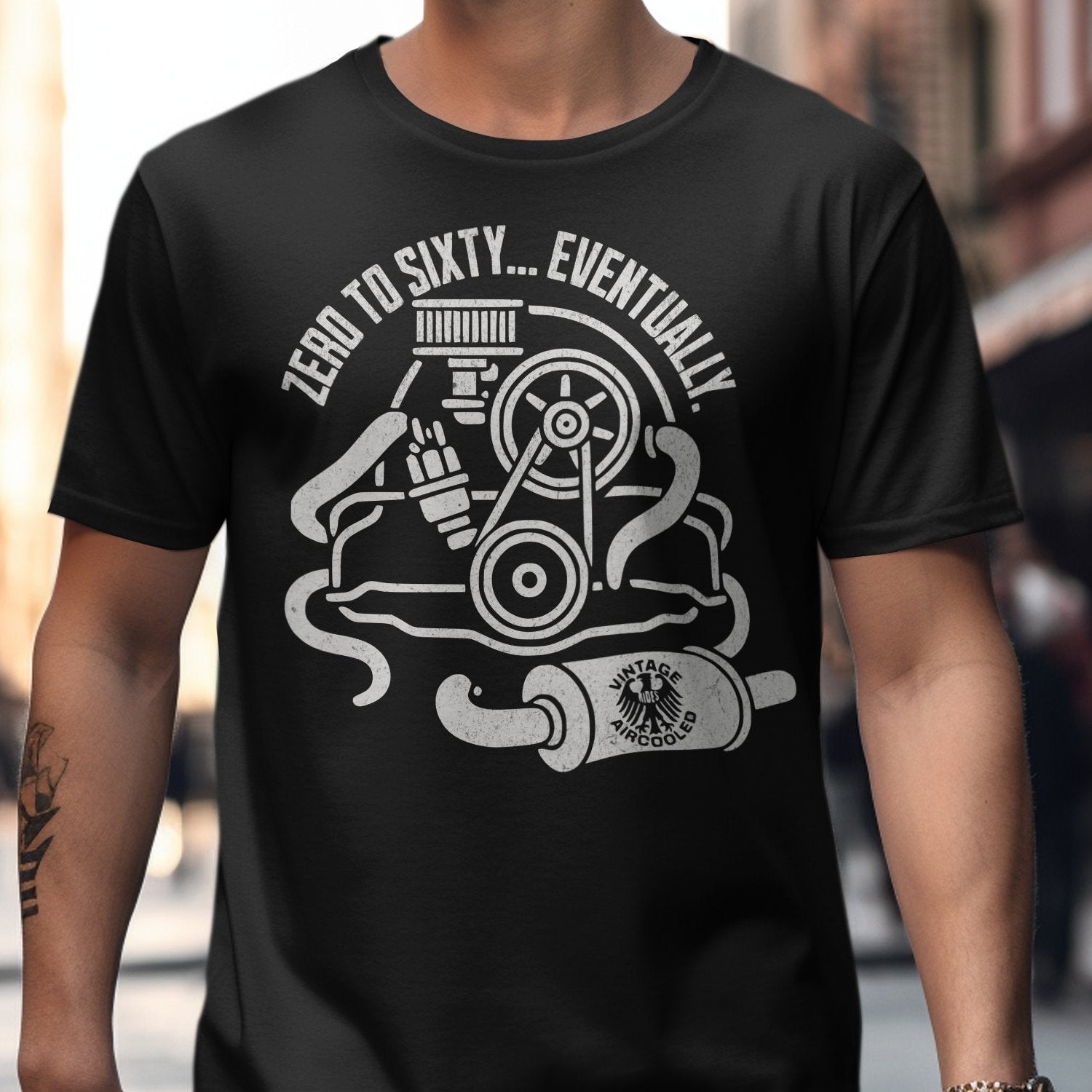 Zero to Sixty Eventually Graphic Tee shirt product type