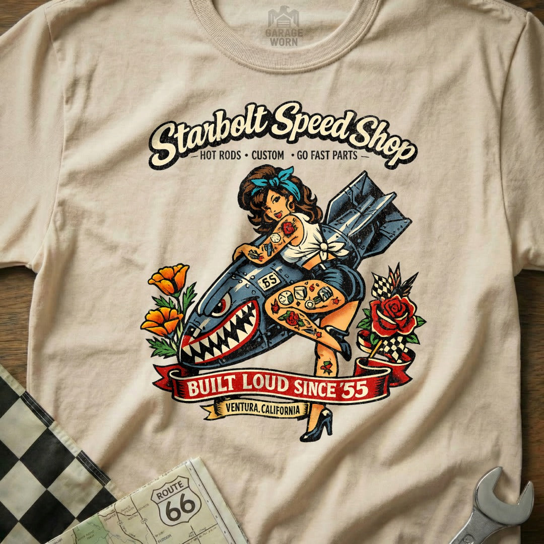 Starbolt Speed Shop Built Loud Since 55' product