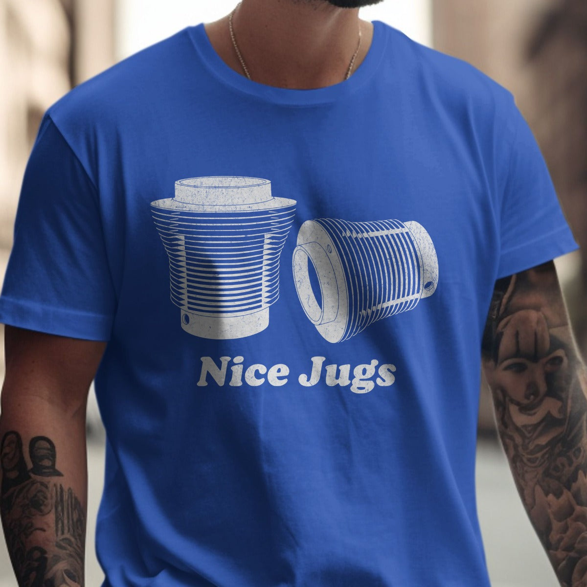 Nice Jugs Graphic Printed Round Neck T-Shirt product