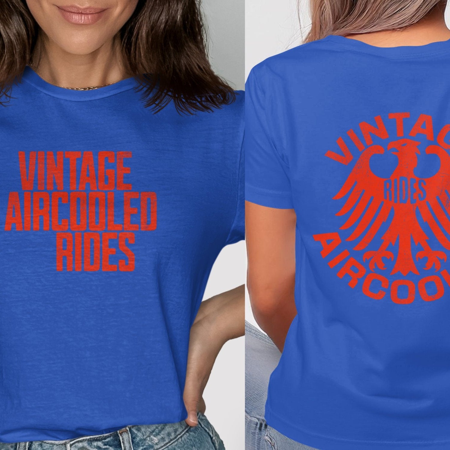 Vintage Aircooled Rides Graphic Tee product