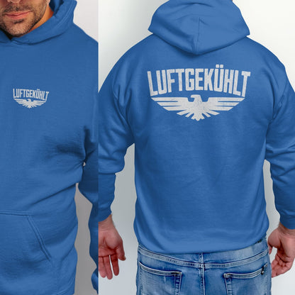 Blue Luftgekuhlt Hoodie with Eagle Logo product