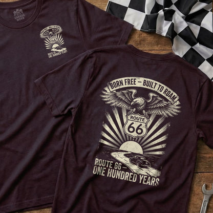 Born Free Built to Roam Route 66 One Hundred Years product type