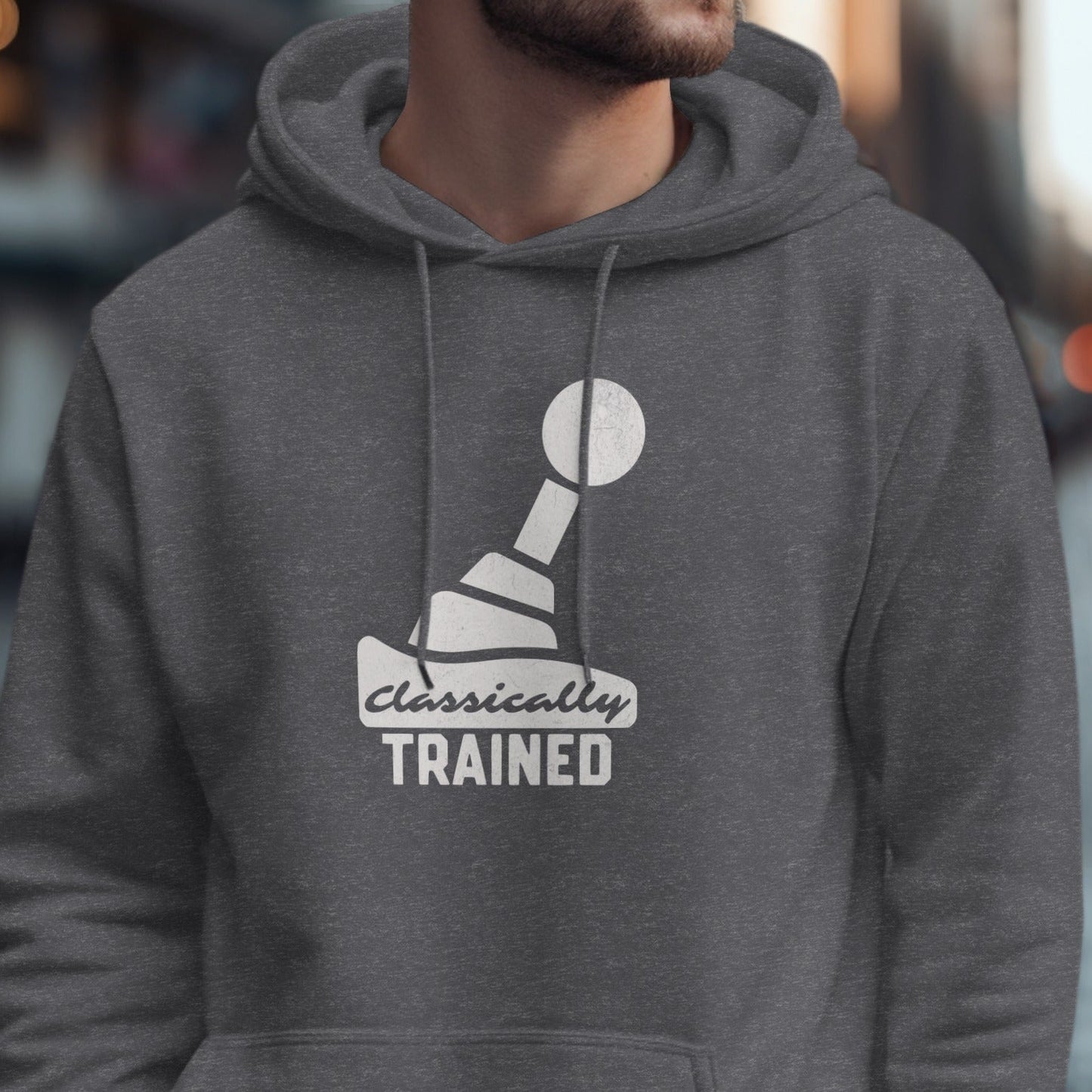 Classically Trained Hoodie for Fans of Retro Gaming