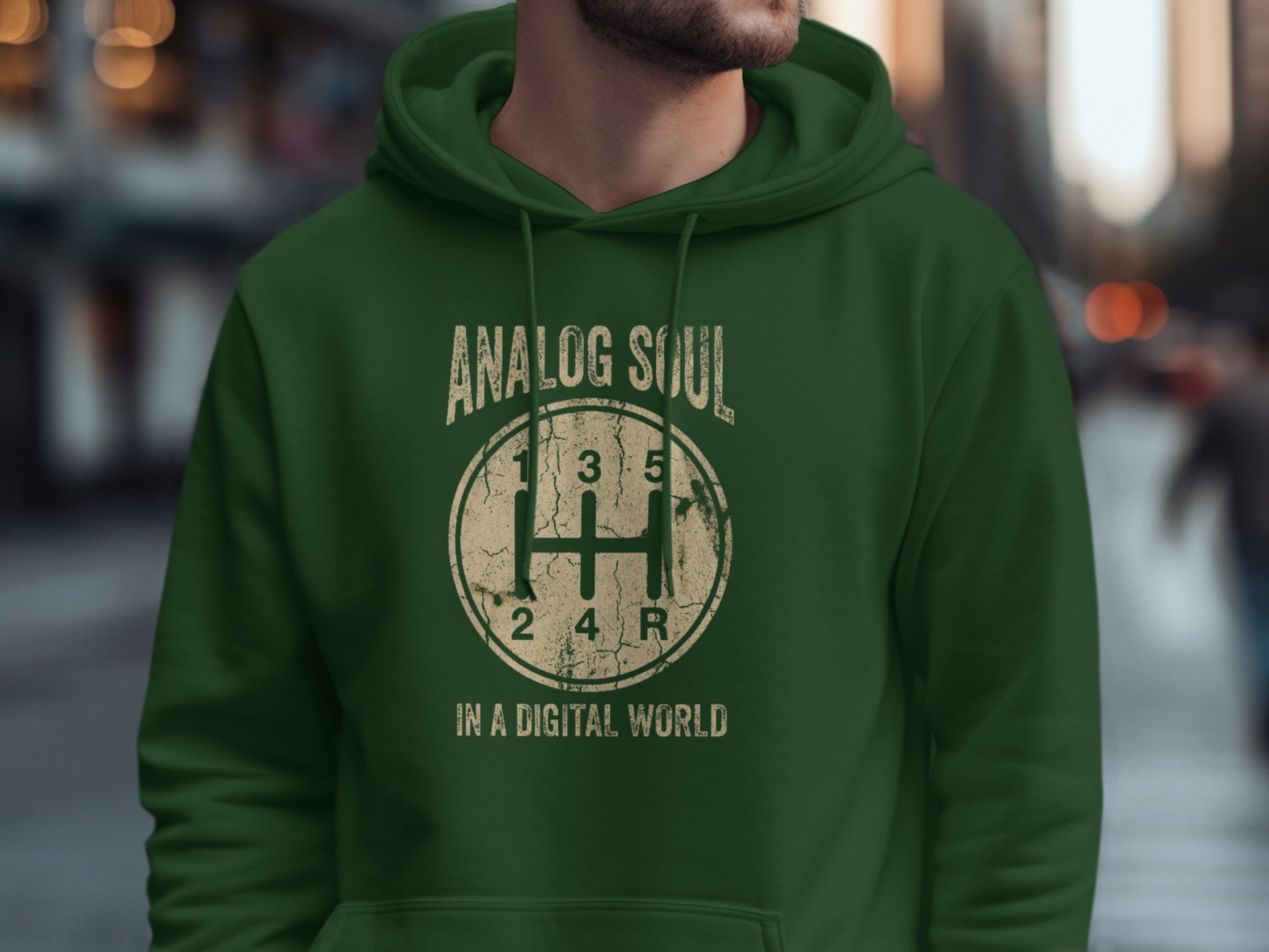 Analog Soul in a Digital World Hoodie Product