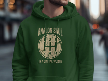 Analog Soul in a Digital World Hoodie Product