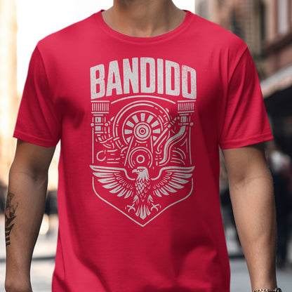 Bandido Red T-Shirt with Printed Design T-Shirt product