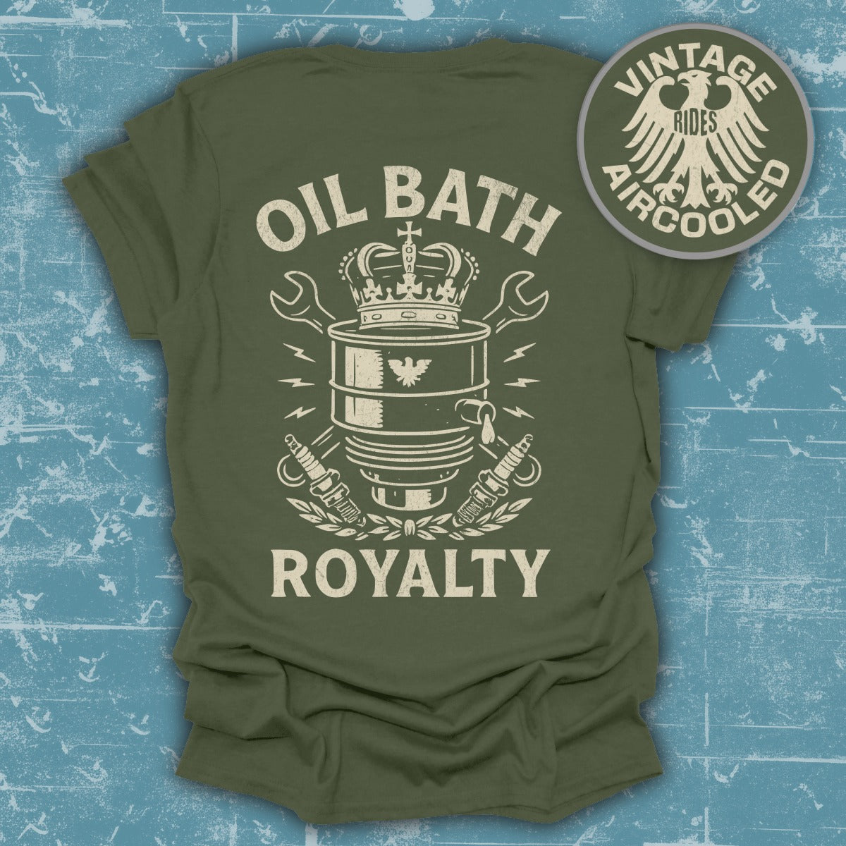Oil Bath Royalty Vintage Rides T-Shirt product type