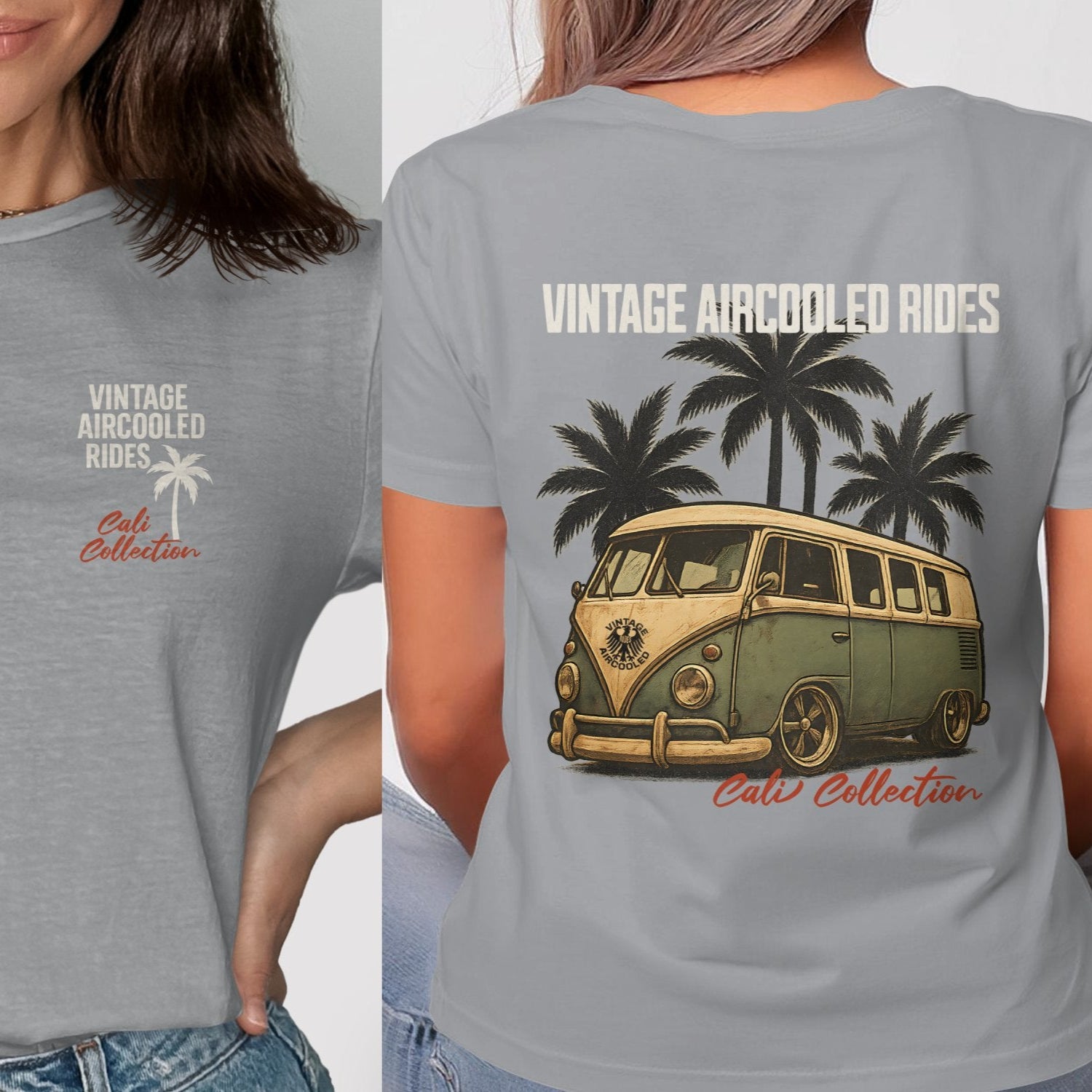 Vintage Aircooled Rides Cali Collection T-shirt product type