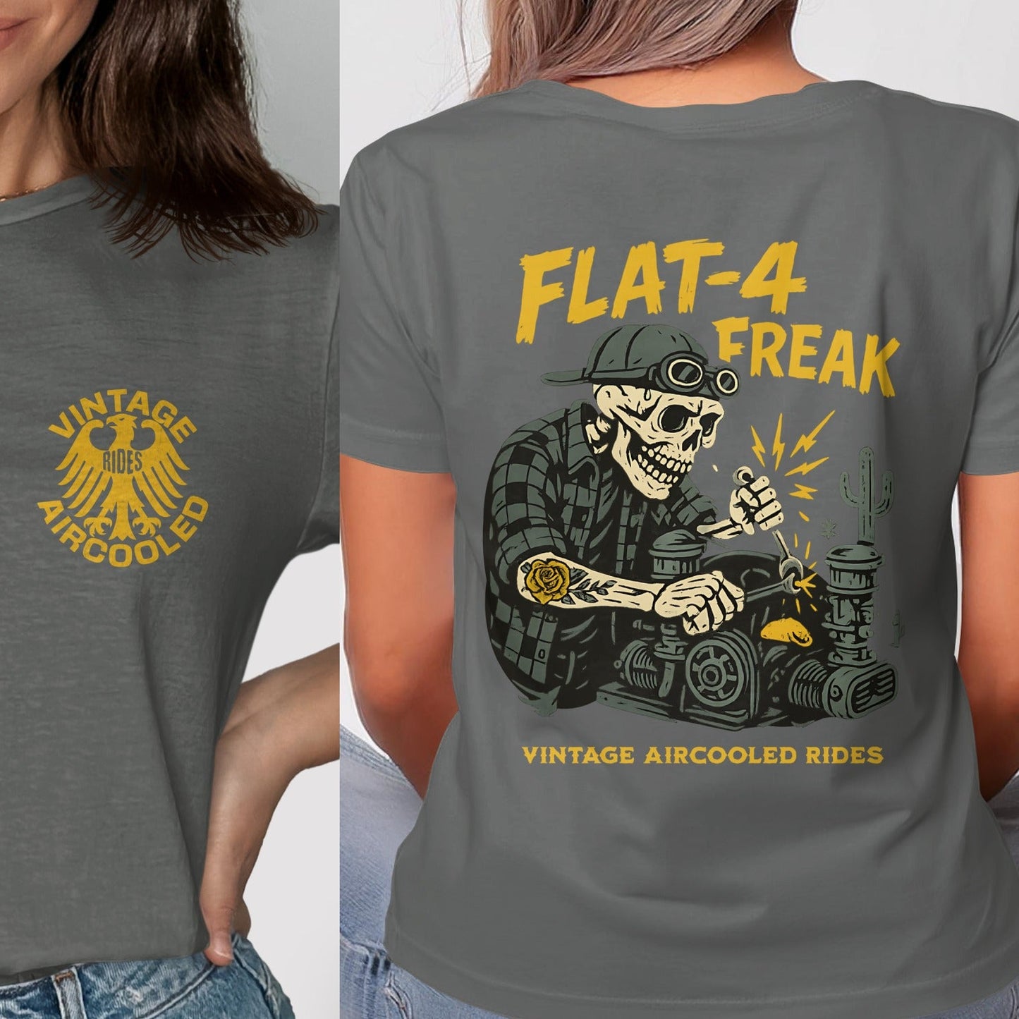 Vintage Aircooled Flat-4 Freak T-shirt product type