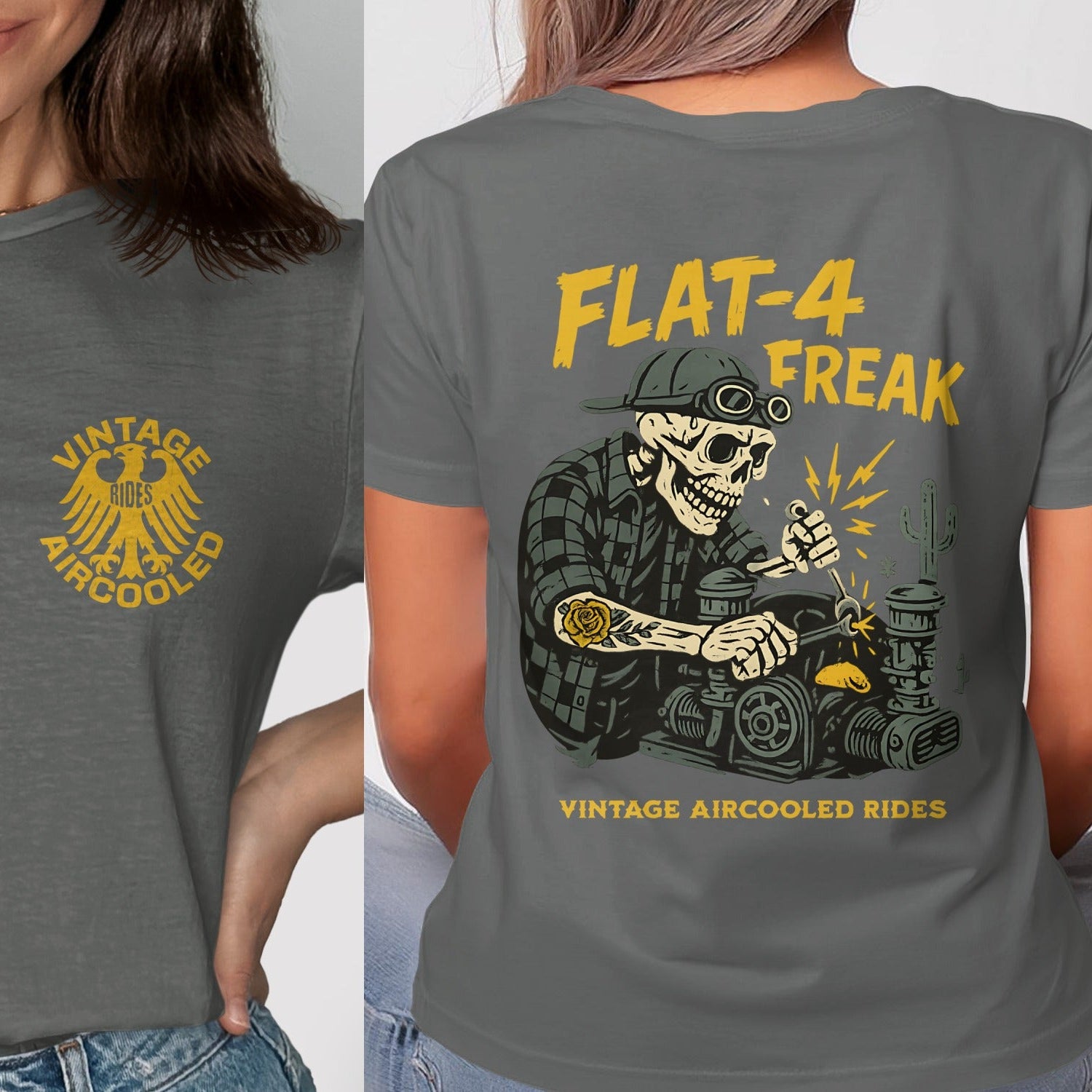 Vintage Aircooled Flat-4 Freak T-shirt product type
