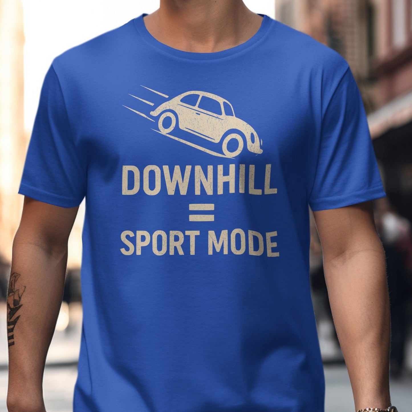 Downhill Equals Sport Mode T-shirt product