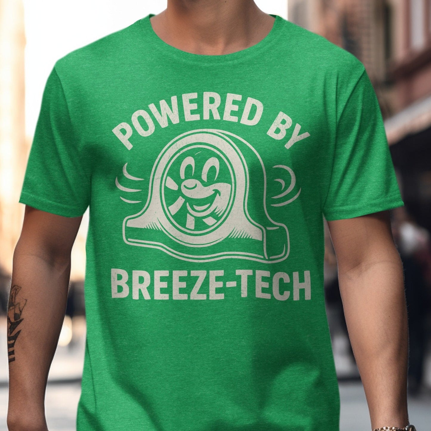 Powered by Breeze-Tech Graphic Tee product