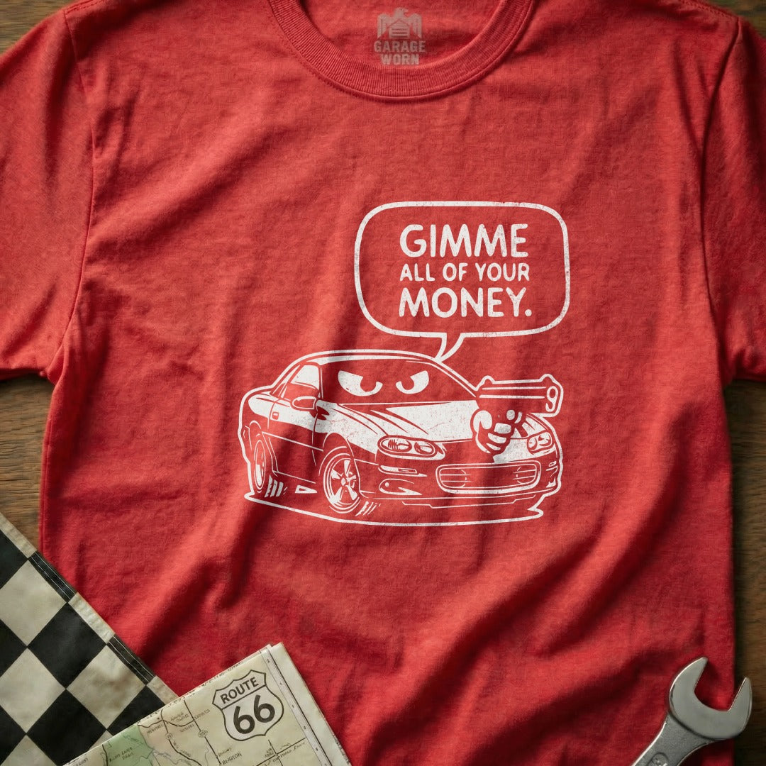Angry Car GIMME ALL OF YOUR MONEY product type