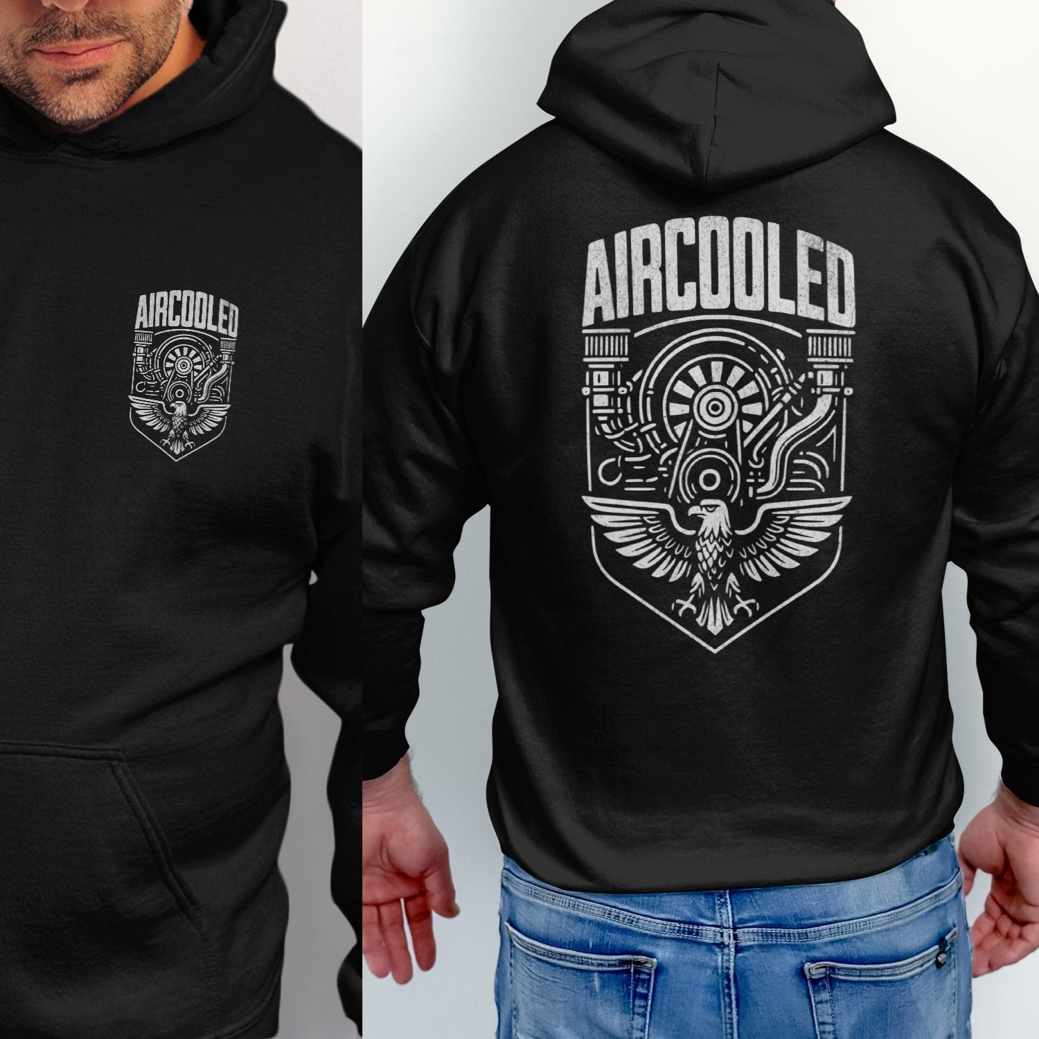 Aircooled Engine Hoodie Graphic Sweatshirt product type