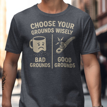 Choose Your Grounds Wisely T-Shirt product