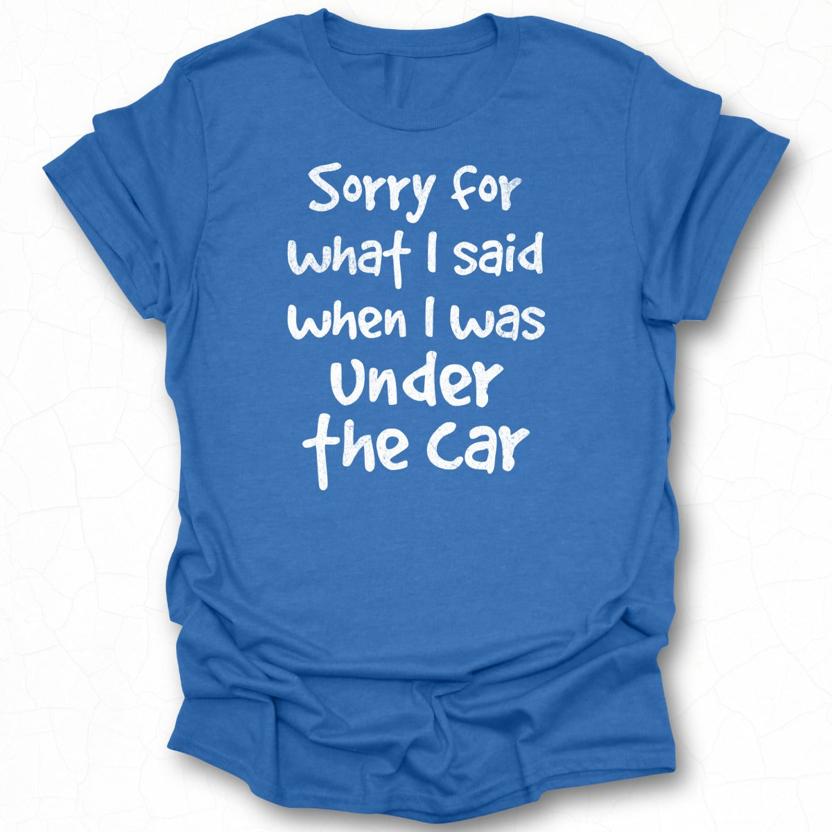 Sorry for What I Said When I Was Under the Car product