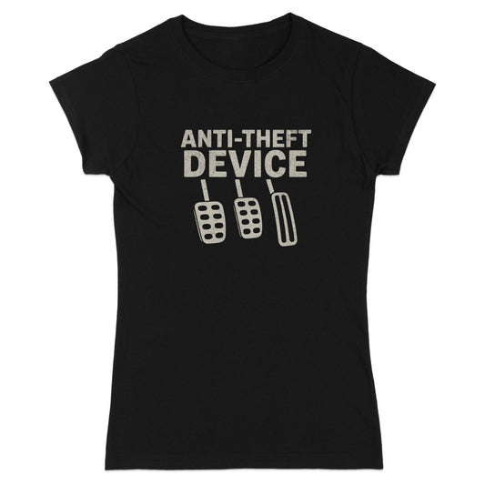 Anti-Theft Device Graphic Women's T-shirt