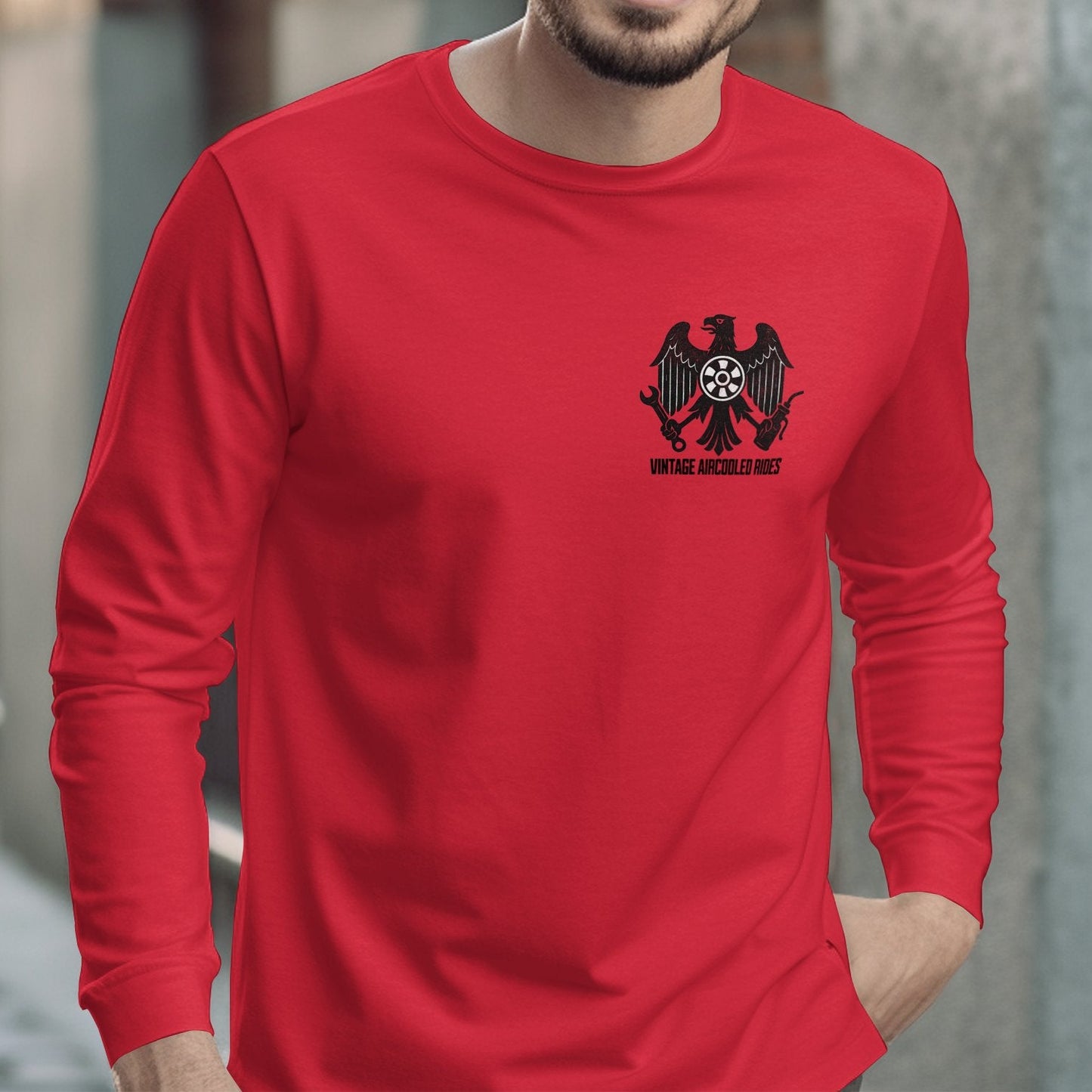 Vintage Inspired Design Long Sleeve Shirt product
