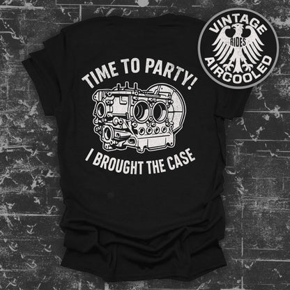 Time to Party I Brought the Case Vintage Rides Shirt