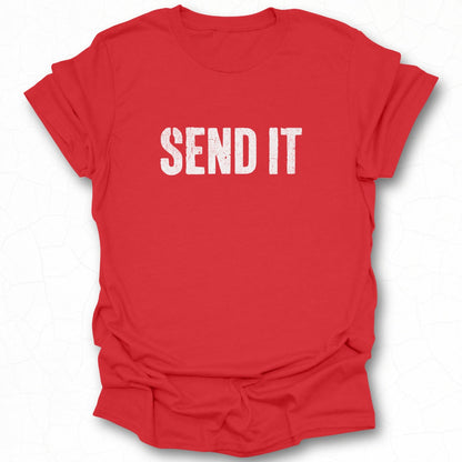 SEND IT Statement Graphic Tee Shirt