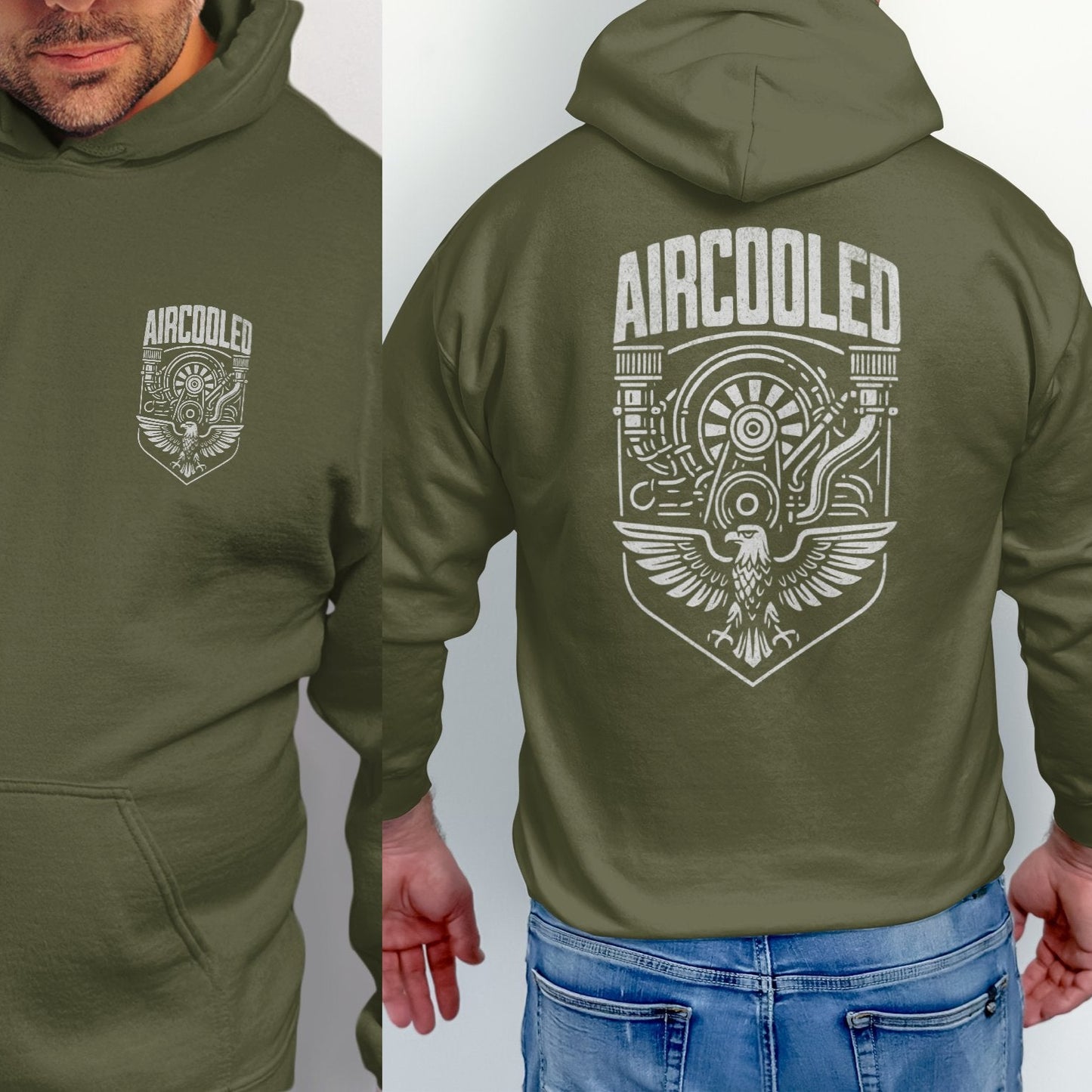 Aircooled Graphic Hoodie Classic Design Sweatshirt product
