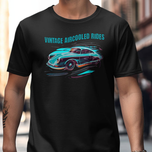 Vintage Aircooled Rides Graphic Tee Shirt product type