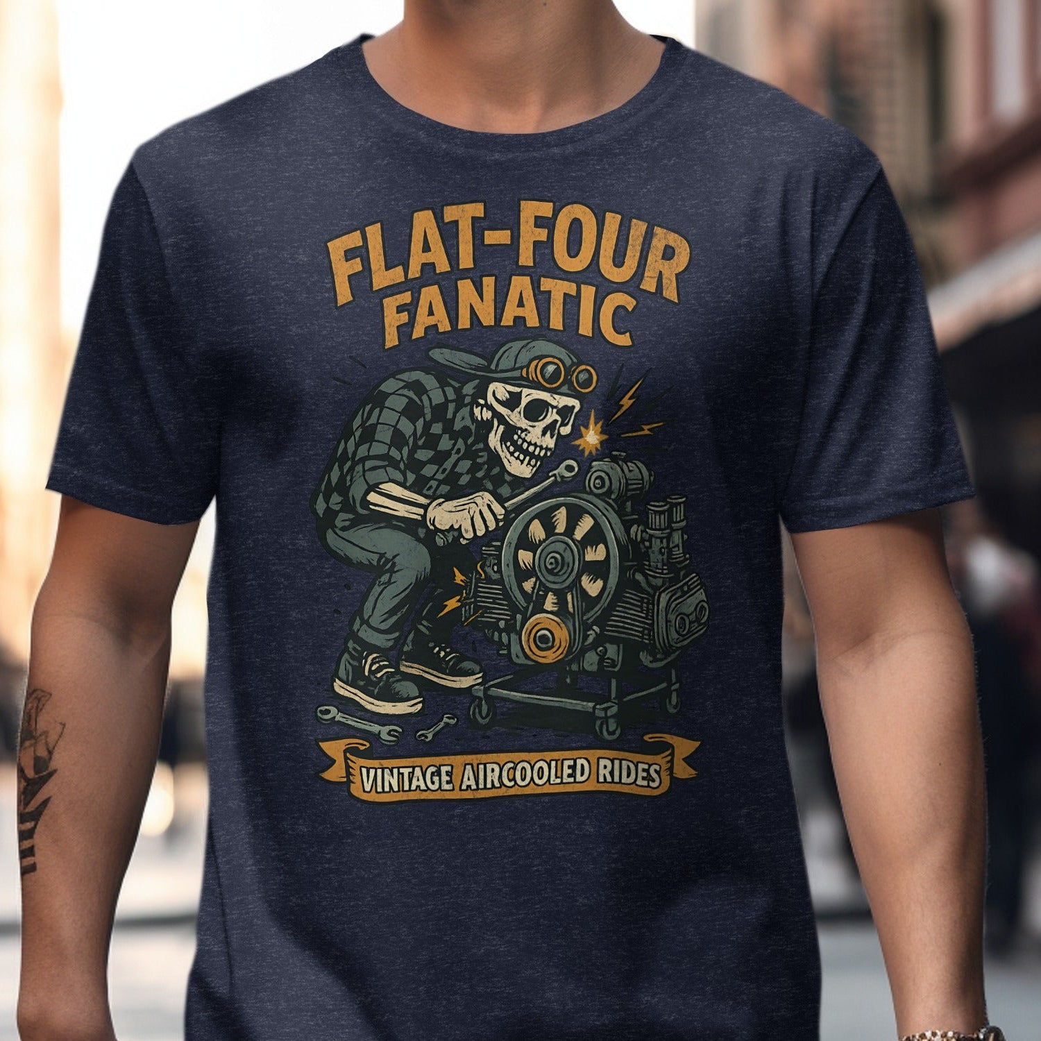 Enthusiasts Flat-Four Fanatic Graphic Tee product