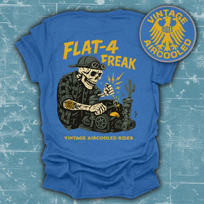 Flat-4 Freak Vintage Aircooled Rides Graphic T-Shirt product