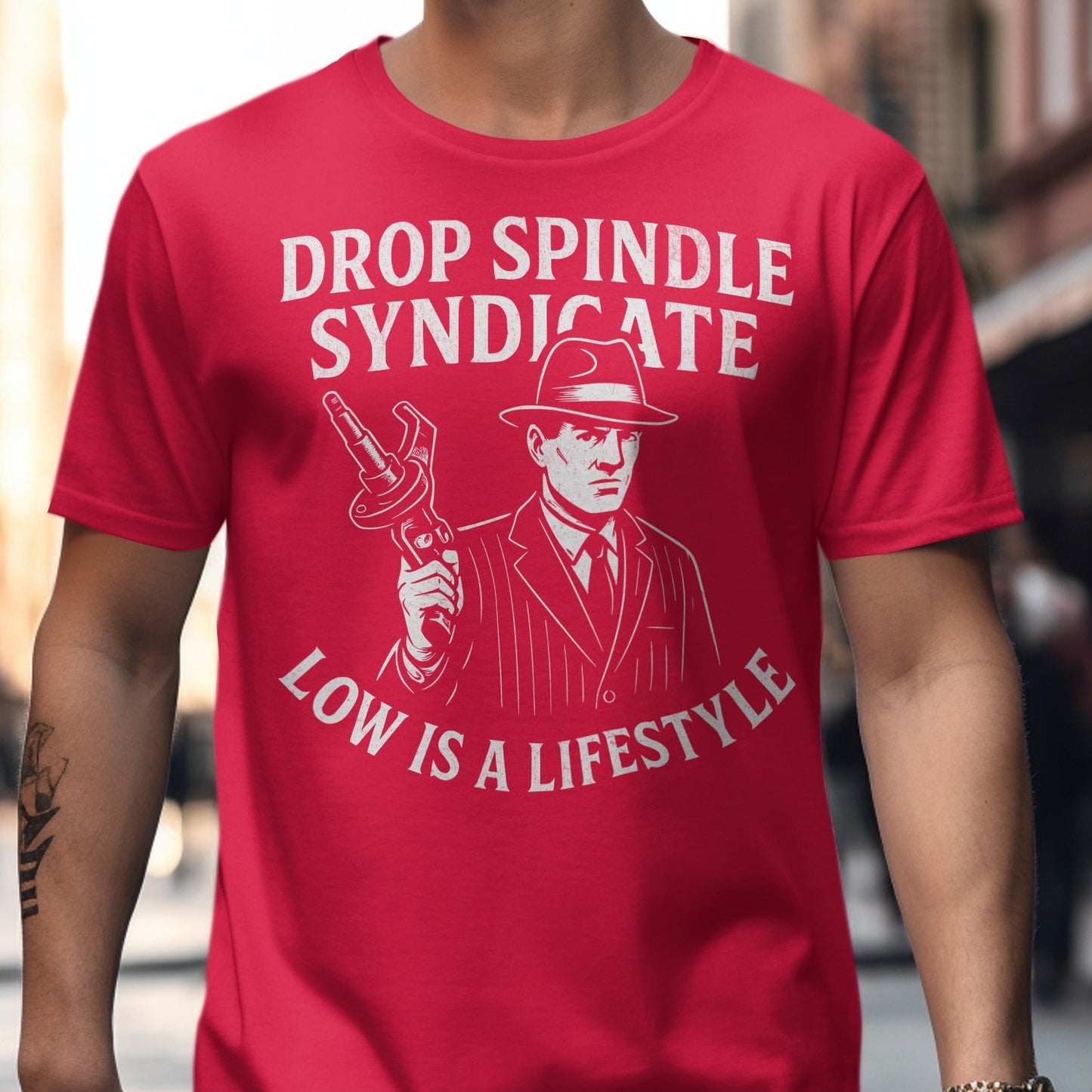 Drop Spindle Syndicate Stylish Graphic T-Shirt product type