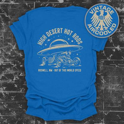 High Desert Hot Rods Out of This World Speed T-shirt
