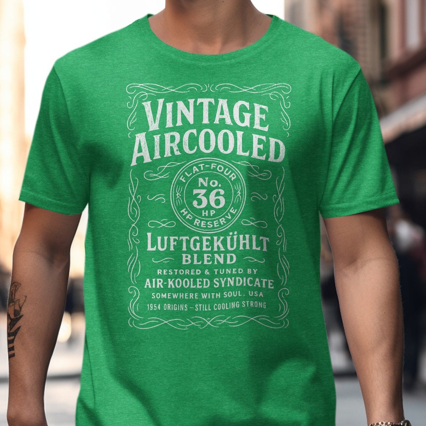 Vintage Aircooled Luftgekuhlt Blend No 36 T-shirt product