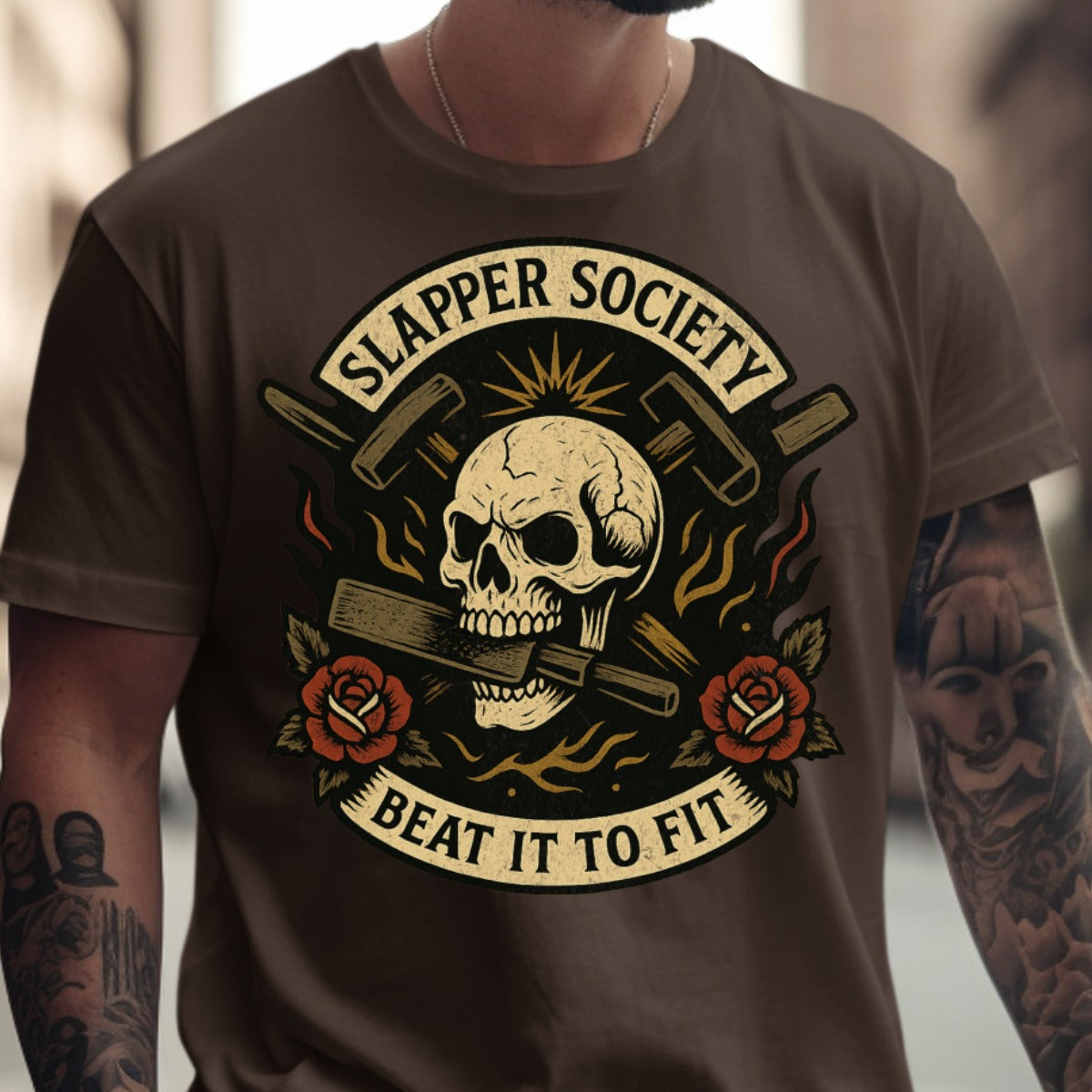 Slapper Society Beat It To Fit Skull Themed Product